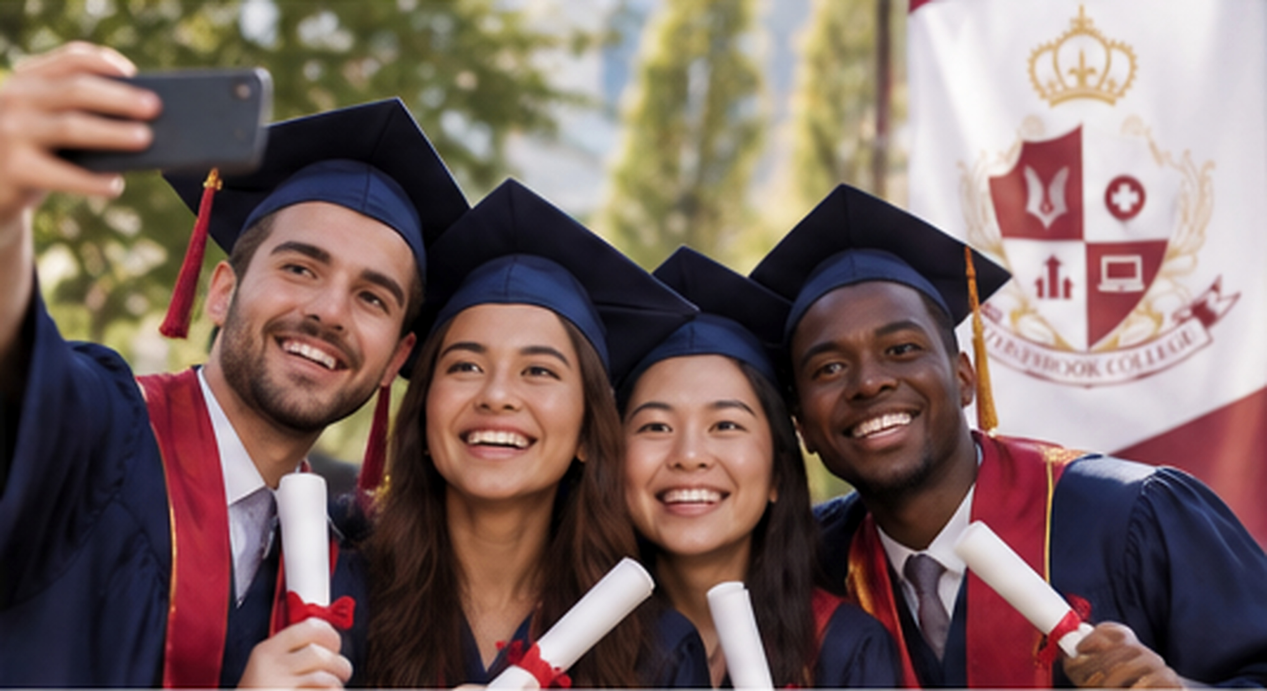 Edenbrook College Graduates Celebrating Success