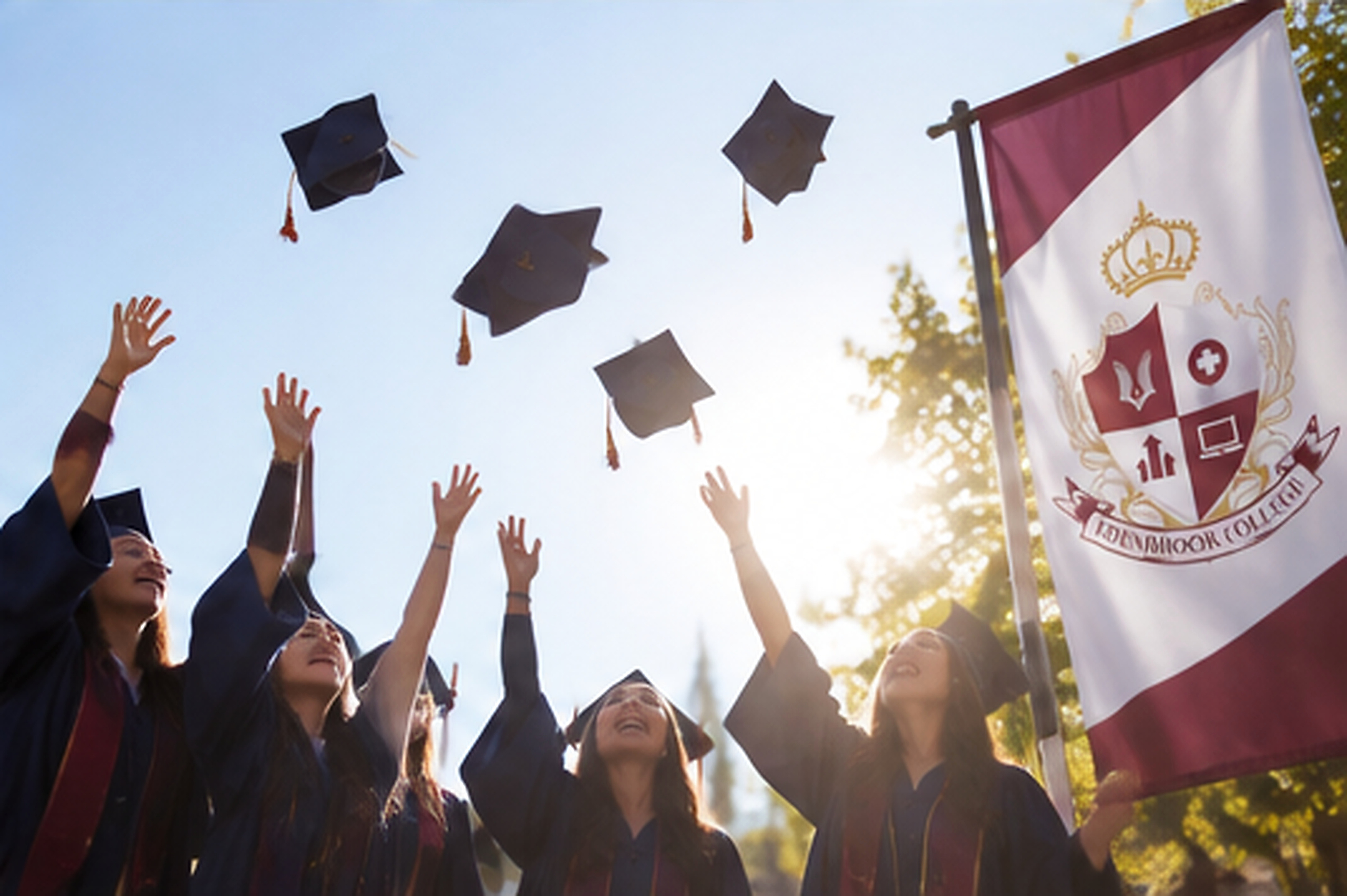 Edenbrook College Students Graduation Celebration